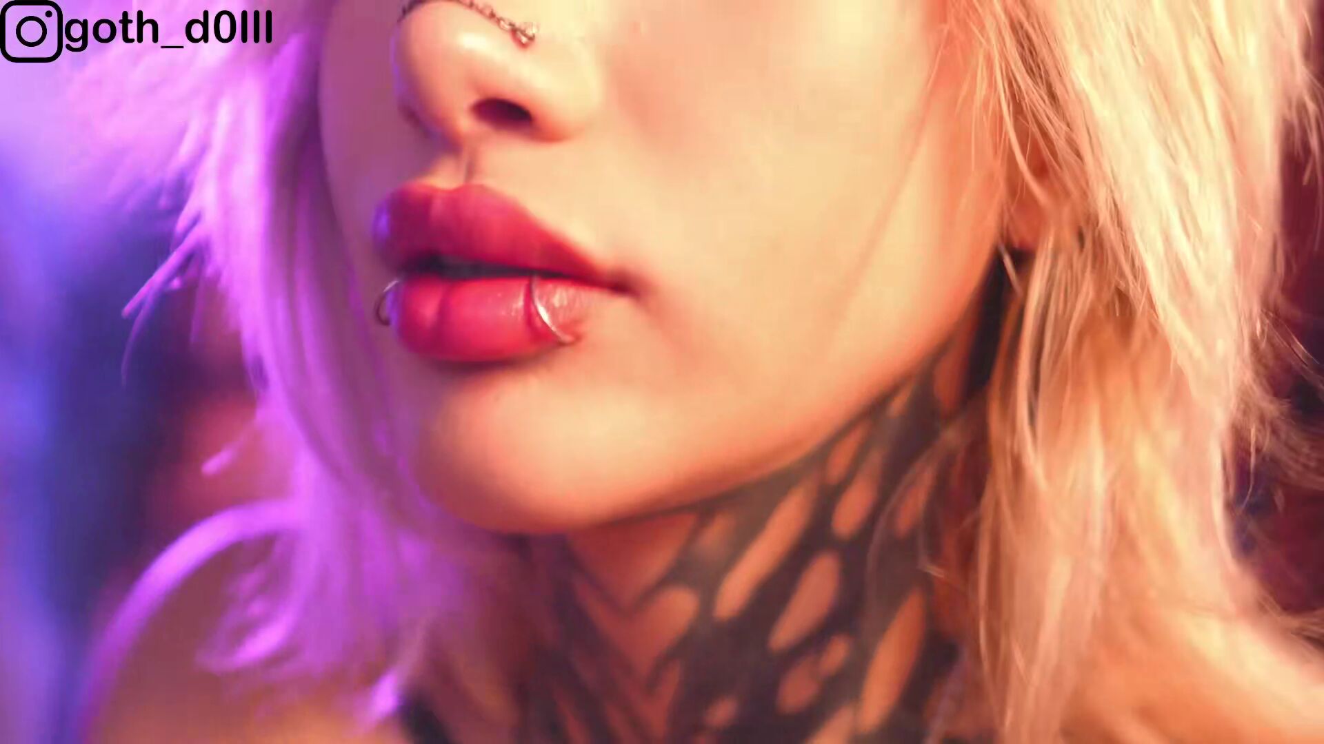 Tattooed Goth Girl Big Tits